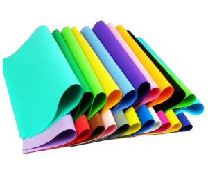colorato EVA Personalizza la scheda schiuma colorata Raw EVA Materiale Cosplay Colore del modello EVA schiuma